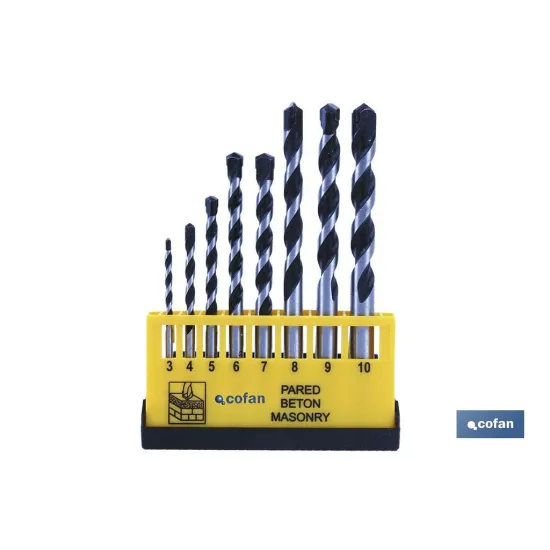Comprar JGO DE 5 BROCAS ESPECIAL PARA GRANI Cofan | almacendeferreteriacor.es