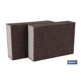 Comprar PACK 2 UNDS ESPONJA TACO DE LIJA GR Cofan | almacendeferreteriacor.es