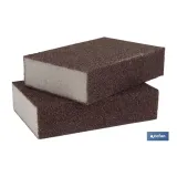 Comprar PACK 2 UNDS ESPONJA TACO DE LIJA GR Cofan | almacendeferreteriacor.es