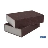 Comprar PACK 2 UNDS ESPONJA TACO DE LIJA GR Cofan | almacendeferreteriacor.es