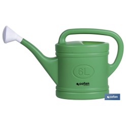 REGADERA VERDE 6 LITROS 53X15X32cm