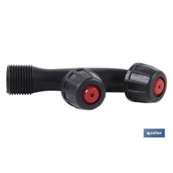 PULVERIZADOR DE ESPALDA 16 L DUAL- ELECTRICO/MANUAL