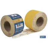 Comprar ROLLO LIJA DE PAPEL 100 X 25 M. G.8 Cofan | almacendeferreteriacor.es