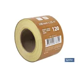 Comprar ROLLO LIJA DE PAPEL 100 X 25 M. G.1 Cofan | almacendeferreteriacor.es
