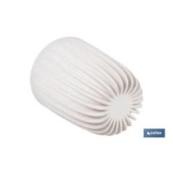 MACETA CON FILTRO DE DRENAJE A RAYAS COLOR BLANCO WPC Ø 390 X 463 MM 39,6 L VENTA UNITARIA