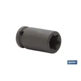 Comprar VASO IMPACTO 1/4 TORX E-5 (PACK: 1  Cofan | almacendeferreteriacor.es