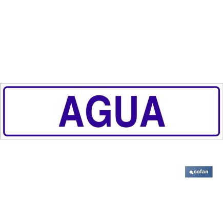 SEÑAL GLASSPACK ADHESIVA 250X62MM.