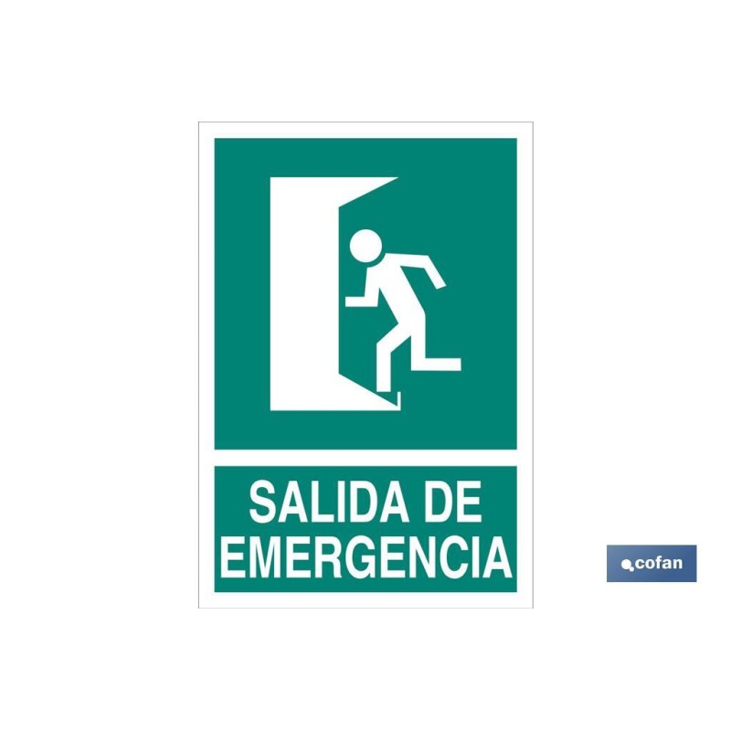 SEÑAL LUMINISCENTE 210X148MM.