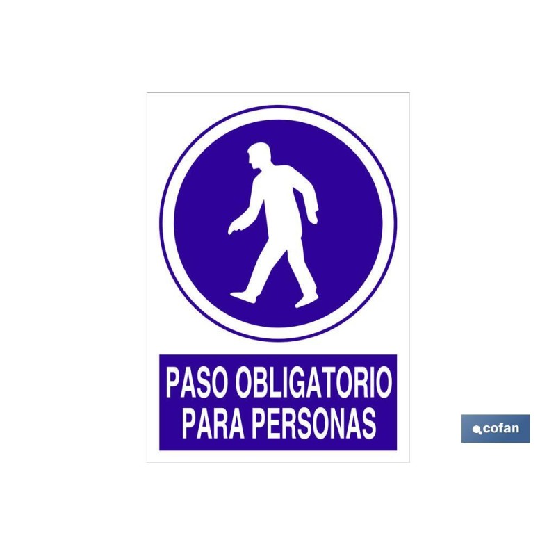 SEÑAL POLIESTIRENO  297X210MM.
