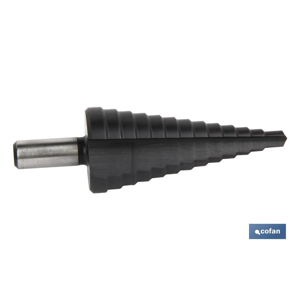 Comprar BROCA ESCALONADA TITANIO - TAL: 4-1 Cofan | almacendeferreteriacor.es