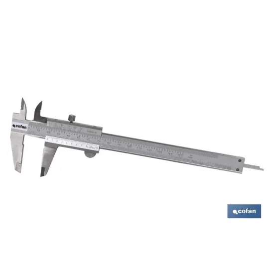 Comprar CALIBRE PIE DE REY ACERO INOXIDABLE Cofan | almacendeferreteriacor.es