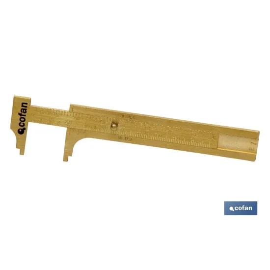 Comprar CALIBRE DE LATÓN 0-75 mm (PACK: 1 U Cofan | almacendeferreteriacor.es