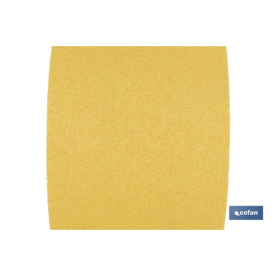 ROLLO LIJA DE PAPEL 100 X 25 M. G.80