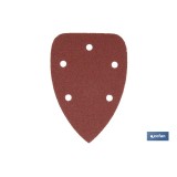 HOJA DE LIJADO LIJADORA MOUSE 5 AGUJEROS 100 X 140 MM G 80