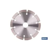 Comprar DISCO DIAMANTE MODELO CANTERO 125MM Cofan | almacendeferreteriacor.es