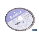Comprar DISCO DIAMANTE TURBO EXTRAFINO 125M Cofan | almacendeferreteriacor.es