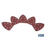 HOJA DE LIJADO LIJADORA MOUSE 7 AGUJEROS 100 X 140 MM G 80