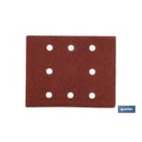 HOJA DE LIJADO LIJADORA ORBITAL 8 AGUJEROS 114 X 140 MM G 100