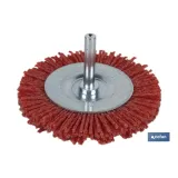Comprar CEPILLO CIRCULAR DE NYLON 6 MM X Ø7 Cofan | almacendeferreteriacor.es