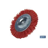 Comprar CEPILLO CIRCULAR DE NYLON 6 MM X Ø1 Cofan | almacendeferreteriacor.es