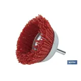 Comprar CEPILLO COPA DE NYLON 6 MM X Ø50 (P Cofan | almacendeferreteriacor.es