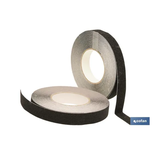 Comprar CINTA ANTIDESLIZANTE 18MTS X 50MM ( Cofan | almacendeferreteriacor.es