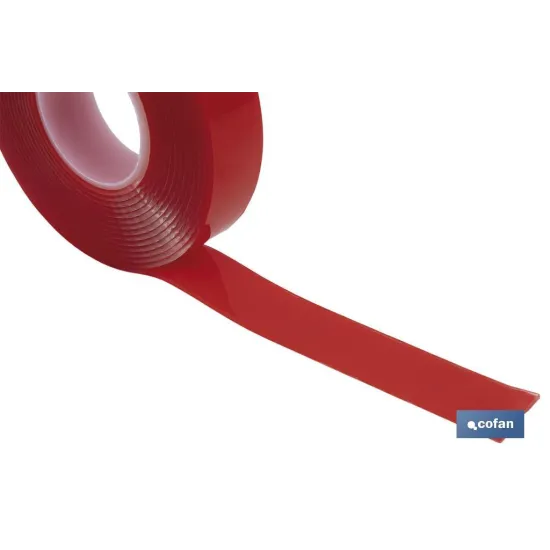 Comprar CINTA DOBLE CARA EXTRAFUERTE BRICOF Cofan | almacendeferreteriacor.es
