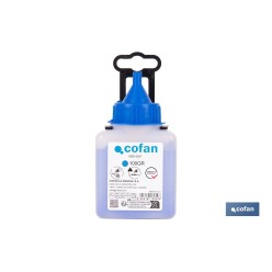 FRASCO DE POLVO AZUL 100 GRS