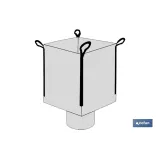 Comprar BIG BAG ESCOMBROS 90x90x90cms BLANC Cofan | almacendeferreteriacor.es