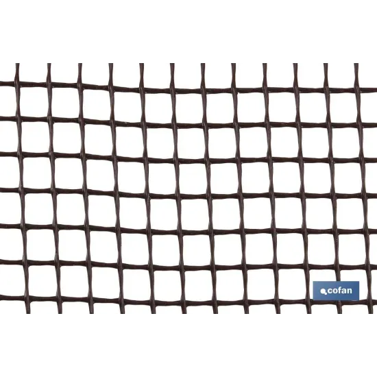Comprar MALLA PLAST. CUADRADA JARDIN 10mm M Cofan | almacendeferreteriacor.es