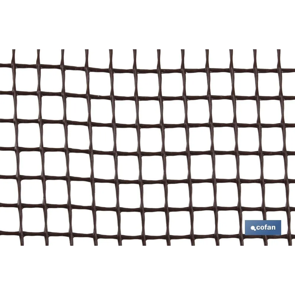 Comprar MALLA PLAST. CUADRADA JARDIN 10mm M Cofan | almacendeferreteriacor.es