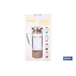 JARRA BOROSILICATO  TIERRA 1300 ml