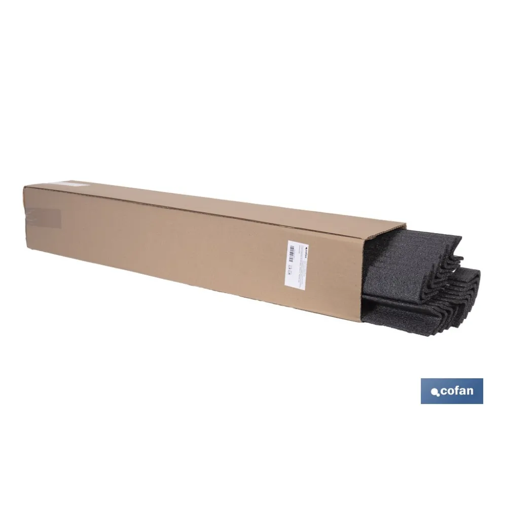 Comprar CANTONERA ESPUMA TIPO L 50 MM 1 M v Cofan | almacendeferreteriacor.es