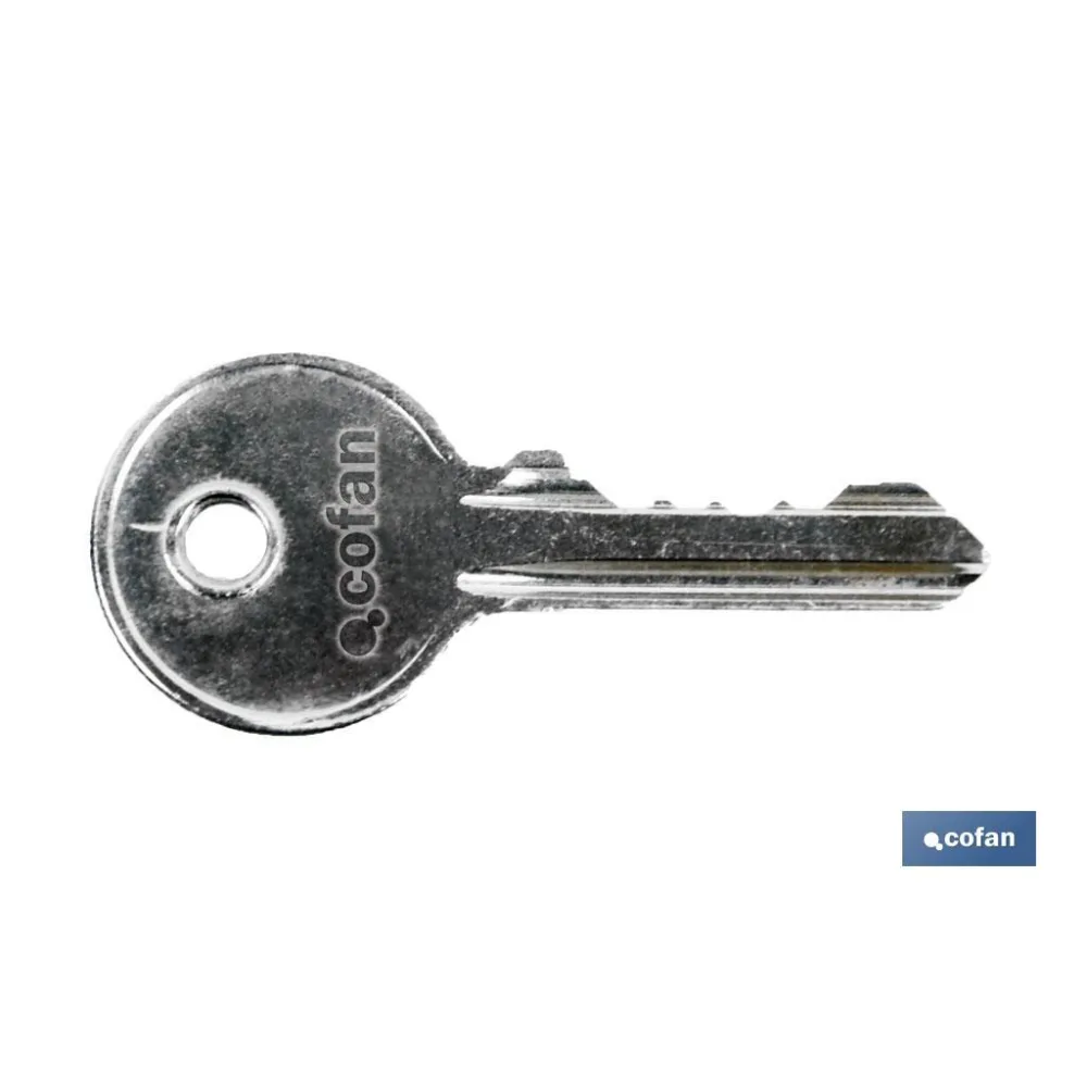 Comprar LLAVE EN BRUTO PARA CERRADURAS S-14 Cofan | almacendeferreteriacor.es