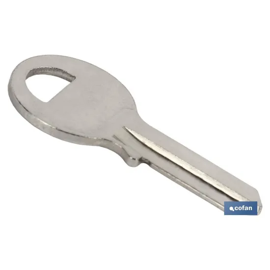 Comprar LLAVE BRUTO CANDADO LAMINADO 40/50m Cofan | almacendeferreteriacor.es