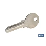 Comprar LLAVE EN BRUTO PARA CANDADO 70-90 m Cofan | almacendeferreteriacor.es