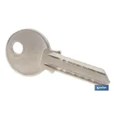 Comprar LLAVE EN BRUTO PARA CANDADO 70-90 m Cofan | almacendeferreteriacor.es