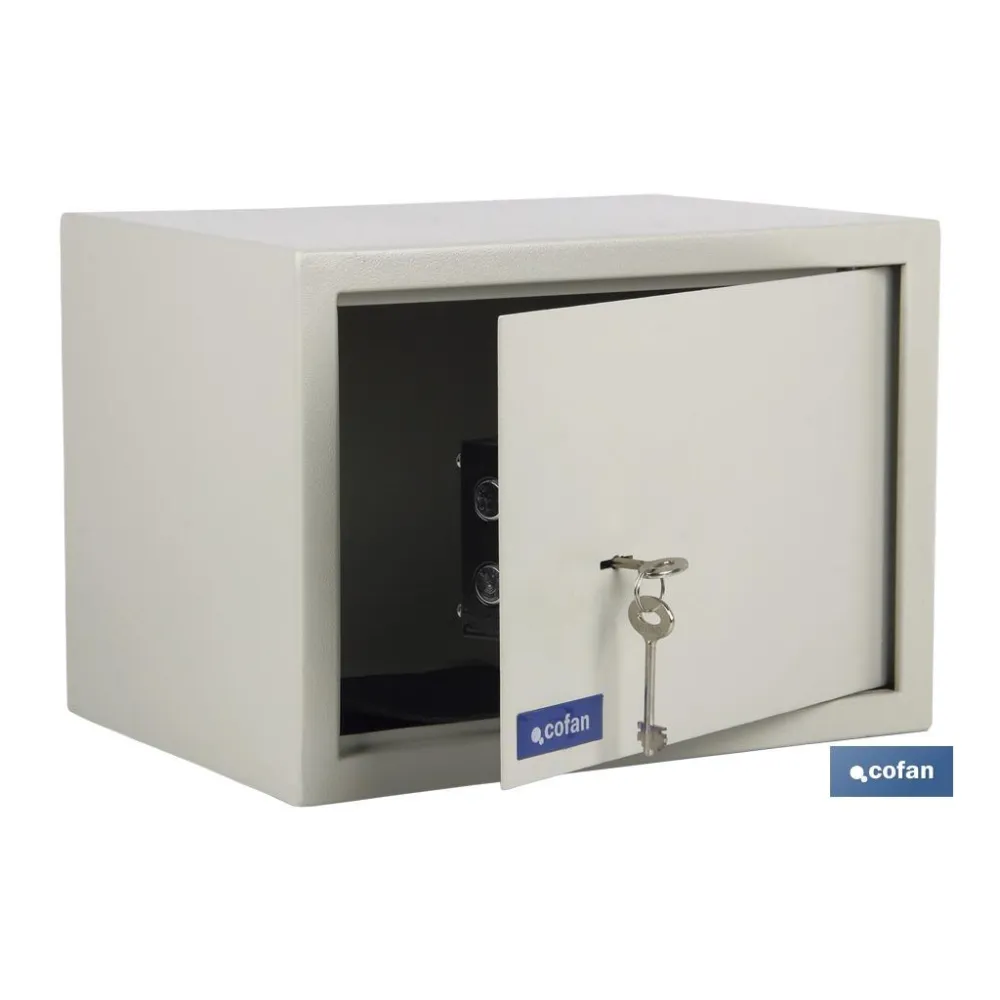 Comprar CAJA SEGURIDAD 2 LLAVES/2 CIERRES 3 Cofan | almacendeferreteriacor.es