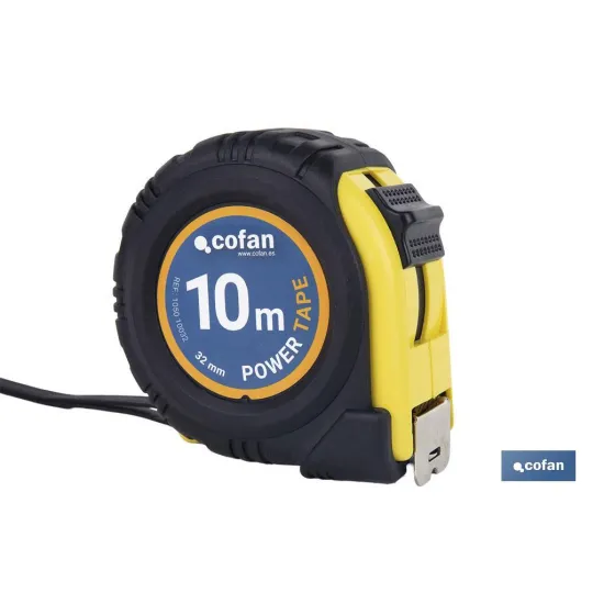 Comprar FLEXÓMETRO PROTEC. GOMA 32 MM X 10  Cofan | almacendeferreteriacor.es