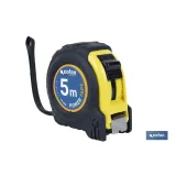 Comprar FLEXÓMETRO PROTEC. GOMA 19 MM X 5 M Cofan | almacendeferreteriacor.es