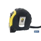 Comprar FLEXÓMETRO PROTEC. GOMA 19 MM X 5 M Cofan | almacendeferreteriacor.es