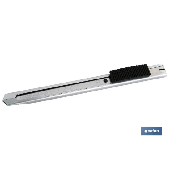 Comprar CUTTER METÁLICO INOX (9 MM) (PACK:  Cofan | almacendeferreteriacor.es