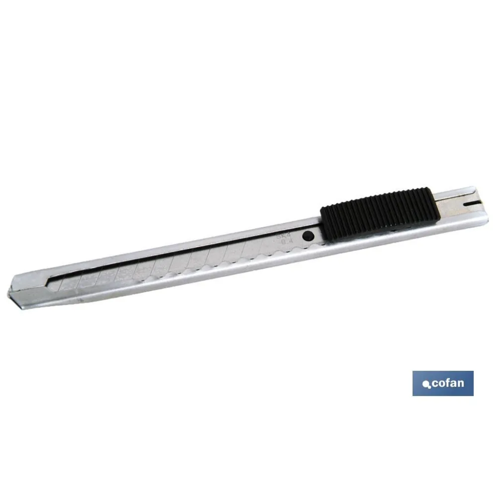 Comprar CUTTER METÁLICO INOX (9 MM) (PACK:  Cofan | almacendeferreteriacor.es