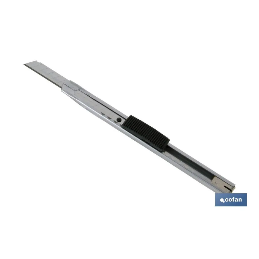 Comprar CUTTER METÁLICO INOX (9 MM) (PACK:  Cofan | almacendeferreteriacor.es