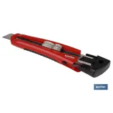 Comprar CUTTER HOJA PARTIBLE 18MM CUERPO ZA Cofan | almacendeferreteriacor.es