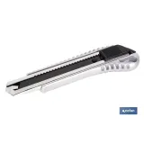 Comprar CÚTER DE ALUMINIO 18 MM (PACK: 1 UD Cofan | almacendeferreteriacor.es