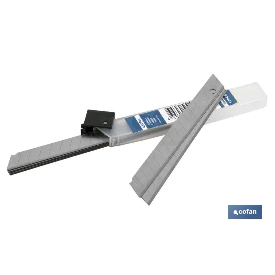 Comprar RECAMBIO 10 UDS. CUTTER METÁLICO (9 Cofan | almacendeferreteriacor.es