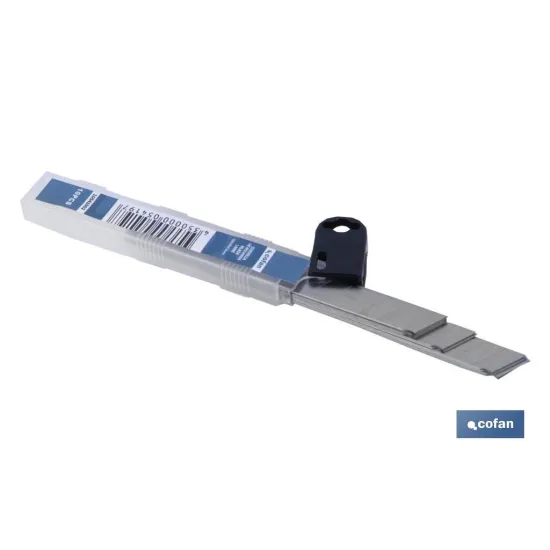 Comprar RECAMBIO 10 UDS. CUTTER METÁLICO (9 Cofan | almacendeferreteriacor.es