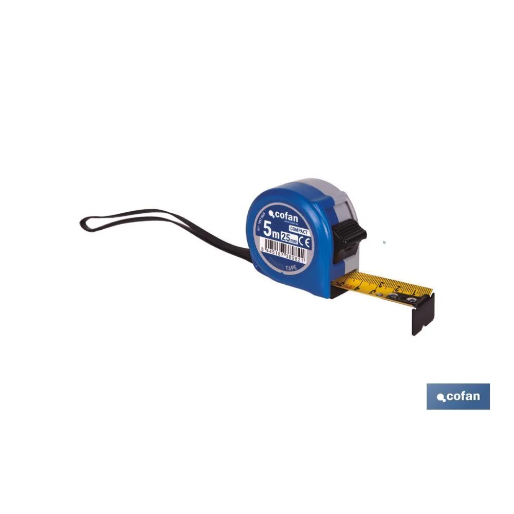 Comprar FLEXÓMETRO ESTÁNDAR 25 MM X 5 M (PA Cofan | almacendeferreteriacor.es