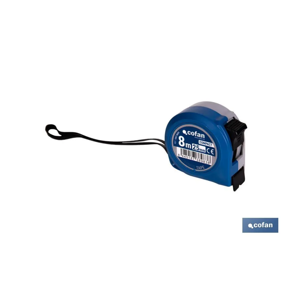 Comprar FLEXÓMETRO ESTÁNDAR 25 MM X 8 M (PA Cofan | almacendeferreteriacor.es